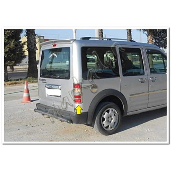 WOC Chrome Ford Connect Krom Stop Çerçevesi 2002-2009 2 Parça Paslanmaz Çelik - 3