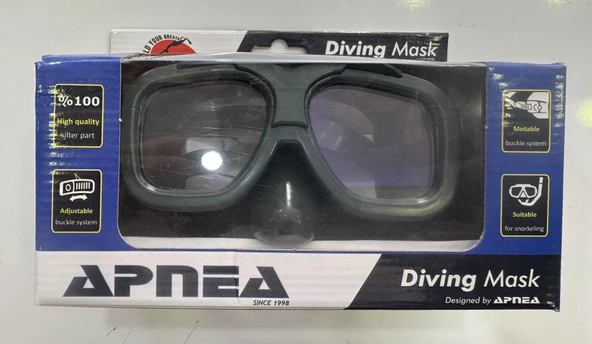 Apnea amatör maske yeşil
