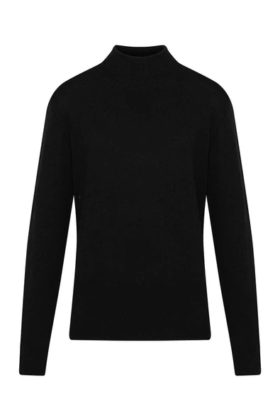 Regular Fit Yarım Balıkçı Yaka Basic Triko Kazak-7122