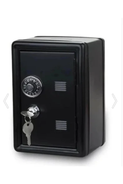 Metal Para Kasası Kumbara Kilitli Şifreli Görünümlü Para Kutusu - 3