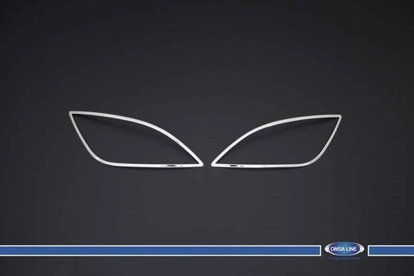 OMSA Hyundai i20 Krom Sis Farı Çerçevesi 2 Parça 2012-2014 Arası
