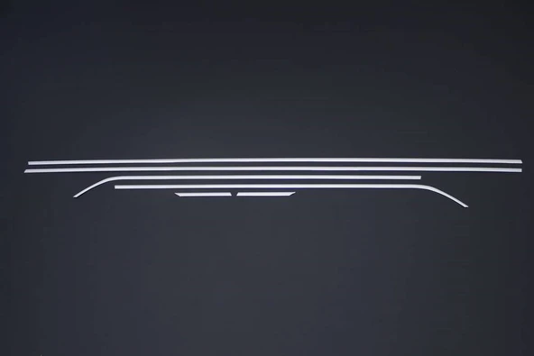 OMSA Seat Leon Coupe Krom Cam Alt Çıtası 6 Parça 2012-2019 Arası - Resim 2