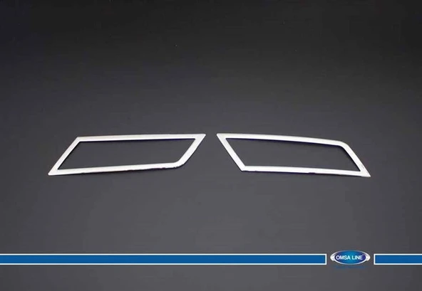 OMSA Skoda Superb B8 Krom Sis Farı Çerçevesi 2 Parça 2015-2019 Arası - 1