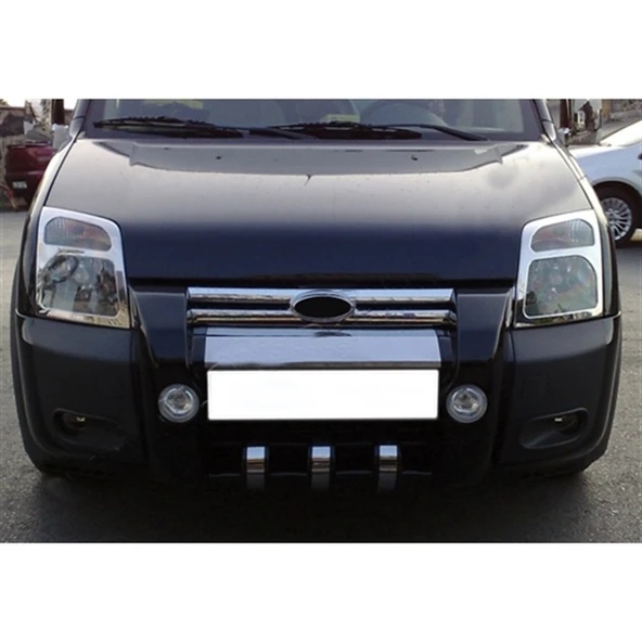 Ford Connect Krom Far Çerçevesi 2002-2014 2 Parça Paslanmaz Çelik - 1