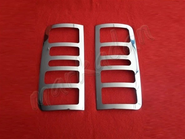 Markadan Ford Connect Krom Stop Çerçevesi 2002-2009 2 Parça Paslanmaz Çelik - 1