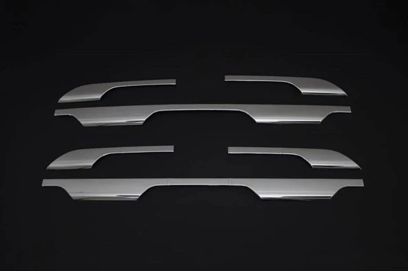 OMSA Dacia Duster Krom Yan Marşpiyel Üstü Çıta 6 Parça 2018-2024 Arası ürün görseli 1