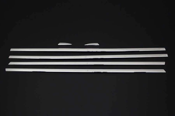 OMSA Renault Megane 4 Sedan Krom Cam Alt Çıtası 6 Parça 2021 ve Sonrası ürün görseli 1