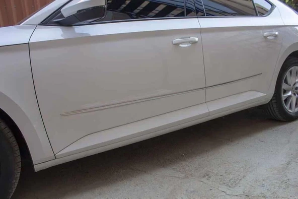 OMSA Skoda Superb  2 SD B6 Krom Yan Kapı Çıtası 4 Parça 2015-2023 Arası ürün görseli 1