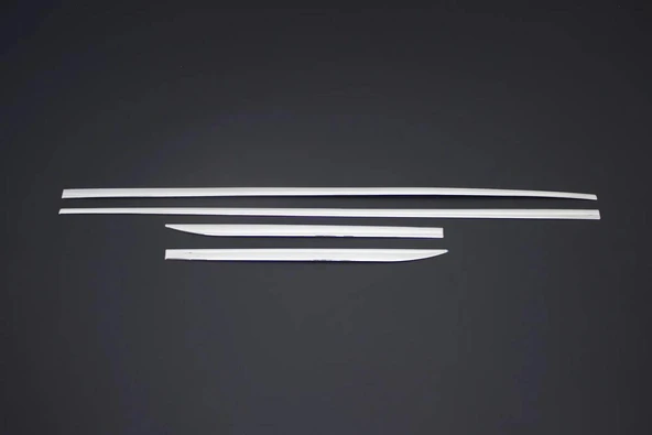 OMSA Fiat Egea Cross Krom Yan Kapı Çıtası 4 Parça 2020 ve Sonrası - 2