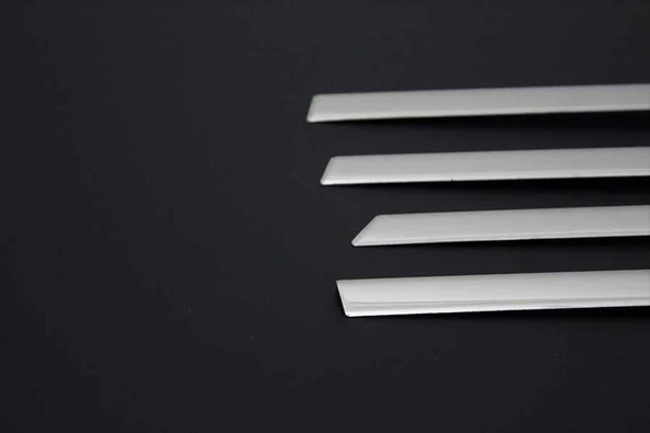 OMSA Renault Megane 4 Sedan Krom Cam Alt Çıtası 6 Parça 2021 ve Sonrası - Resim 3