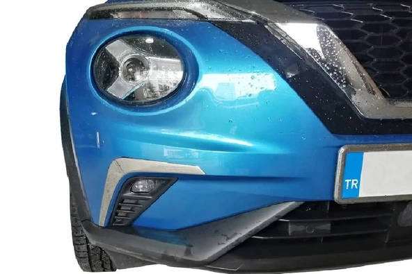 OMSA Nissan Juke 2 Krom Ön Sis Far Kaşı 2 Parça Taşlı 2020 ve Sonrası - 2