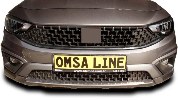 OMSA Fiat Egea Cross Krom Ön Tampon Alt Çıta 2020 ve Sonrası - 1