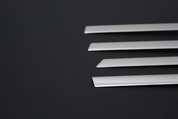 OMSA Renault Megane 4 HB Krom Cam Çerçevesi 12 Parça 2021 ve Sonrası - Resim 3