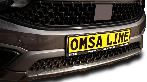 OMSA Fiat Egea Cross Krom Ön Tampon Alt Çıta 2020 ve Sonrası - 2