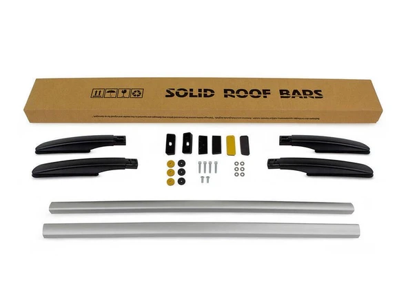 Renault Trafic 3 Solid Tavan Çıtası Kısa Şase Alüminyum 2014 ve Sonrası - Resim 3