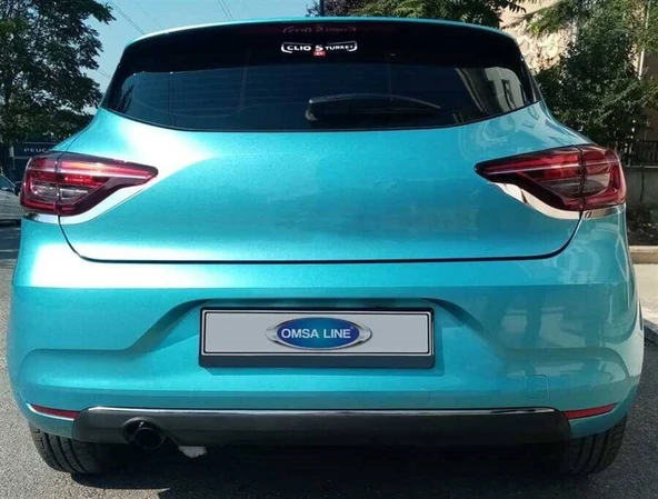 OMSA Renault Clio 5 Krom Stop Alt Çıtası 4 Parça 2019 ve Sonrası