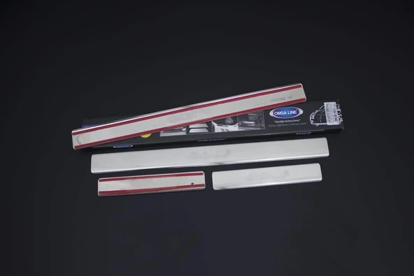 OMSA VW Golf 4 Krom Kapı Eşiği 4 Parça 1997-2004 Arası - Resim 2