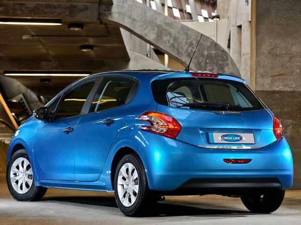 OMSA Peugeot 208 Krom Bagaj Alt Çıta 2012-2019 Arası - Resim 4