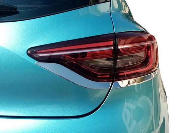 OMSA Renault Clio 5 Krom Stop Alt Çıtası 4 Parça 2019 ve Sonrası - 2