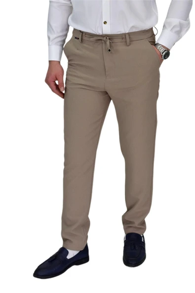 Erkek Beli Lastikli Jogger Pantolon Regular Fit BGL-ST04329 - Resim 4