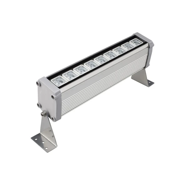 Sıva üstü Wallwasher lüks asil dekoratif ışık show gösteri aydınlatma dış duvar açık alan enerji tasarruflu tek renk Soğuk beyaz LED A-1003 30cm 9W