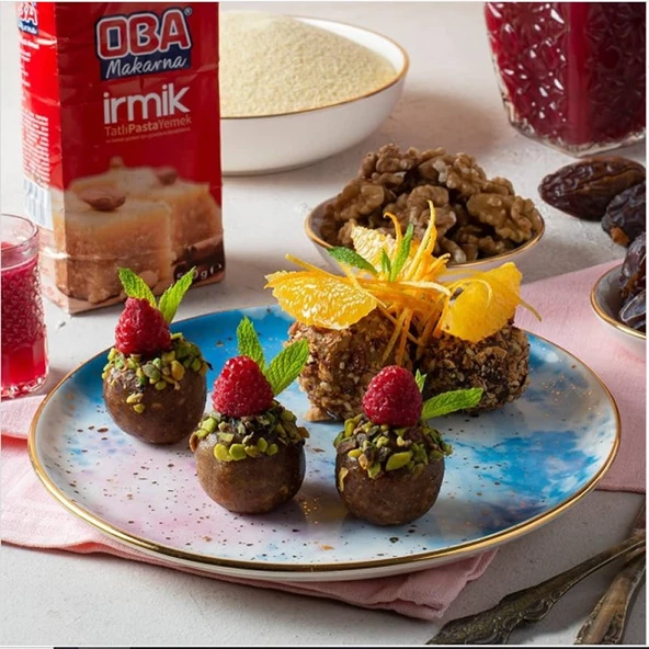 Oba Tatlılık irmik 500 g X 20 Adet | Helvalık – Şekerparelik - Resim 4