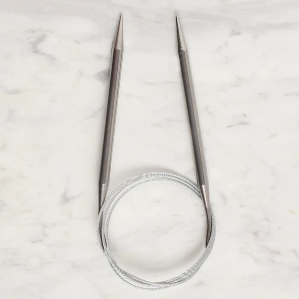 Loren Crafts 7 Mm Çelik Misinalı Şiş 100 Cm - 1