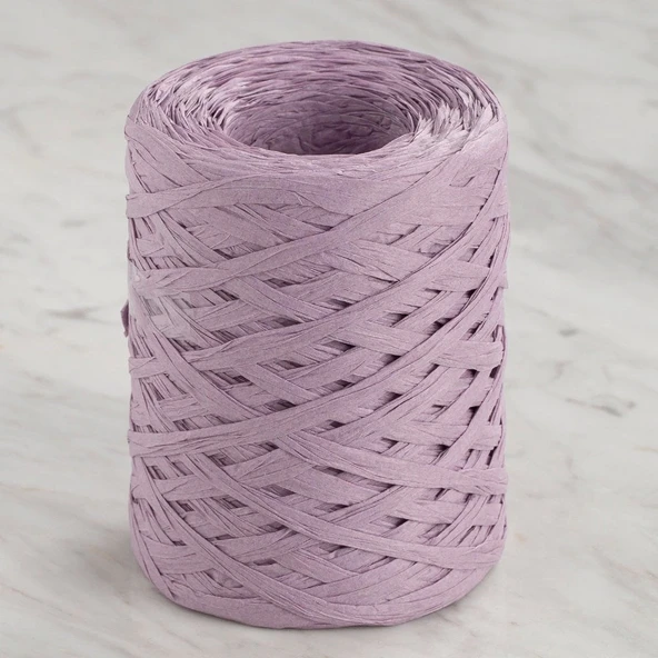 Loren Natural Raffia 90 Gr Lila Kağıt İp - 38