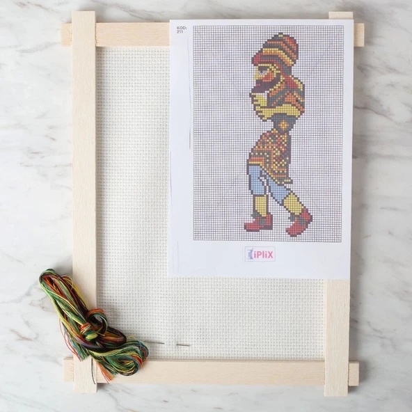 Loren Etamin İşleme Panosu Kiti Hacivat - Kod:211 - 2