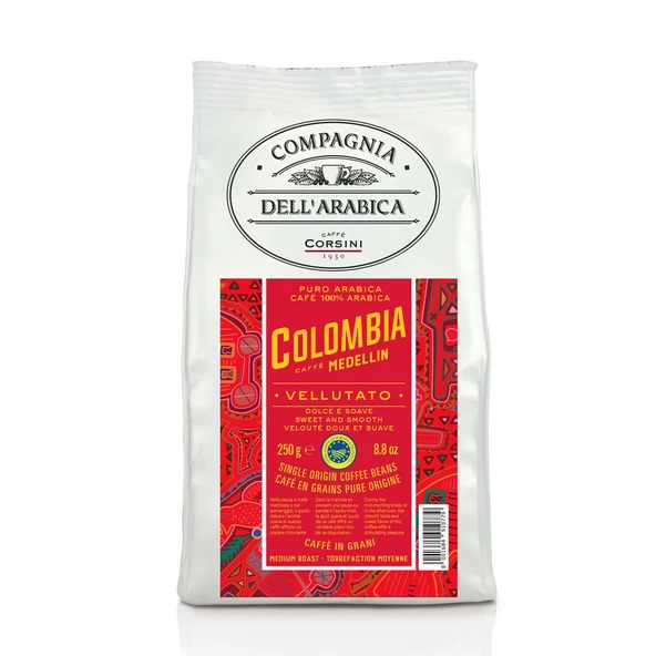 Caffe Corsini %100 Arabica Çekirdek Kahve 4x250GR Tadım Paketi - 3