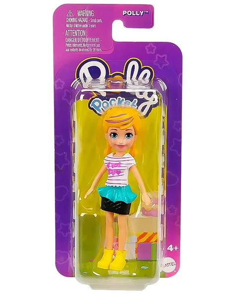Polly Pocket ve Arkadaşları Serisi Polly Sarı Ayakkabılı HKV79 - Resim 2