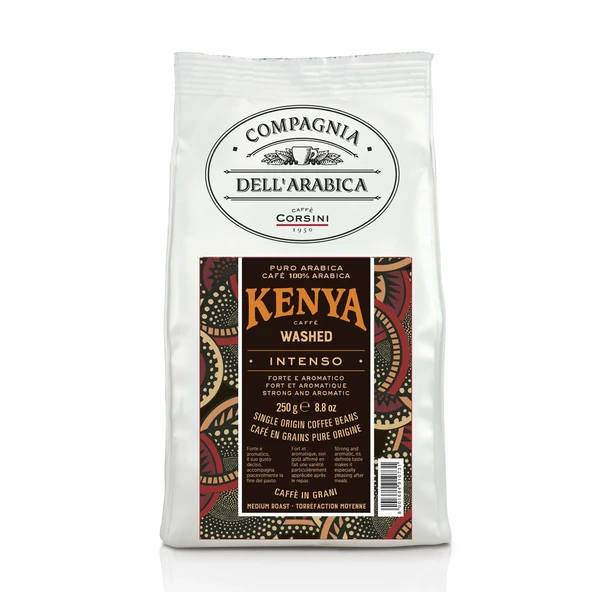Caffe Corsini %100 Arabica Çekirdek Kahve 4x250GR Tadım Paketi - 5