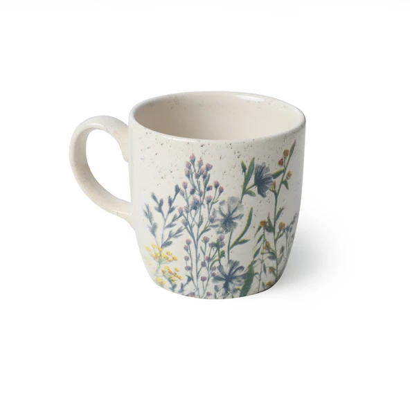Keramika Deep Bloom Bulut Kupa 8 Cm 2 Adet 22942-43 - 5