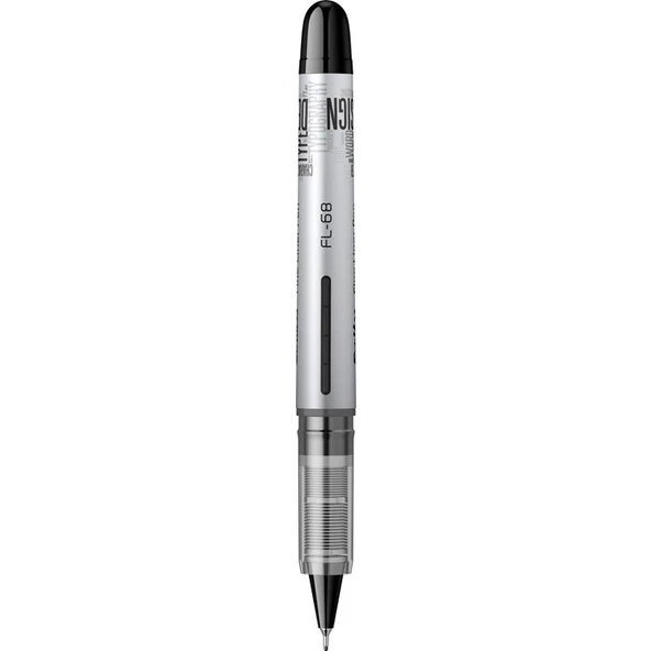 Scrikss Fineliner 0.6 MM Siyah FL-68 - Resim 4