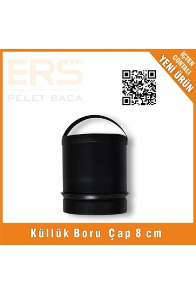 ERS BACA  Küllük - Pelet Baca 8 Cm (ø 80 Mm)