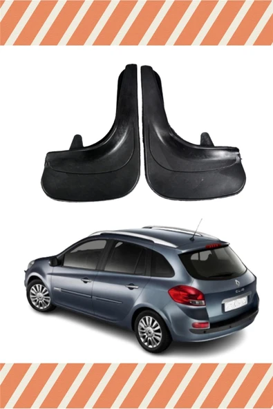 Heda Tex Renault Clio 3 Stw 2006-2012 2'li Tozluk Çamurluk Paçalık