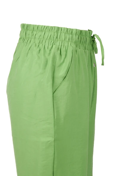 Vedi-bb Oversize Midi Kadın Pantolon - Rahat & Şık Günlük Kombini - Resim 8