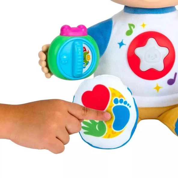 Giochi Preziosi Cocomelon Sesli Işıklı Peluş CCM47000 CMW0662 - 4