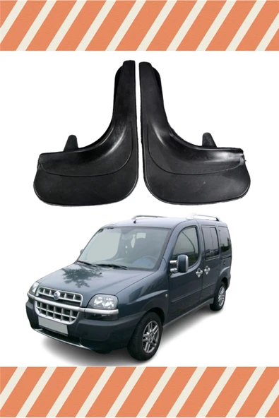 Heda Tex Fiat Doblo 2000-2010 2'li Tozluk Çamurluk Paçalık
