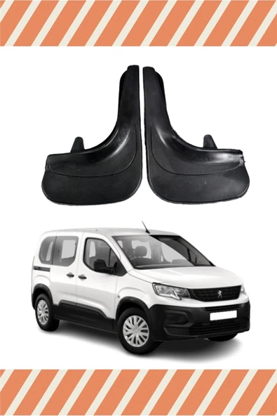 Heda Tex Peugeot Rifter 2'li Tozluk Çamurluk Paçalık