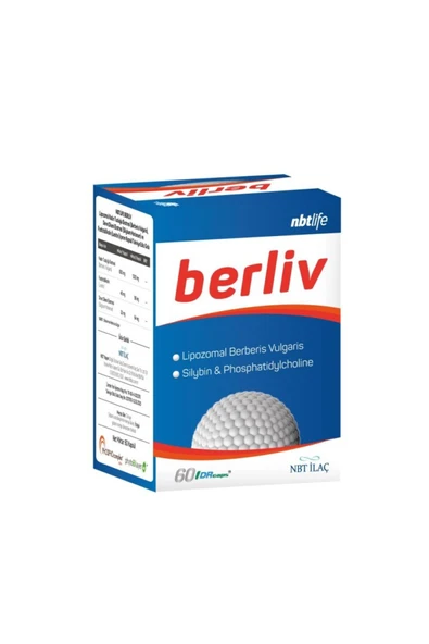 NBT İLAÇ Nbt Life Berliv Lipozomal Berberis 60 Kapsül