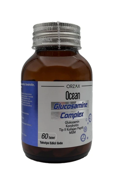 OCEAN Orzax Glucosamine Complex Glukozamin Kondrotin Tip 2 Kollajen Peptit Msm