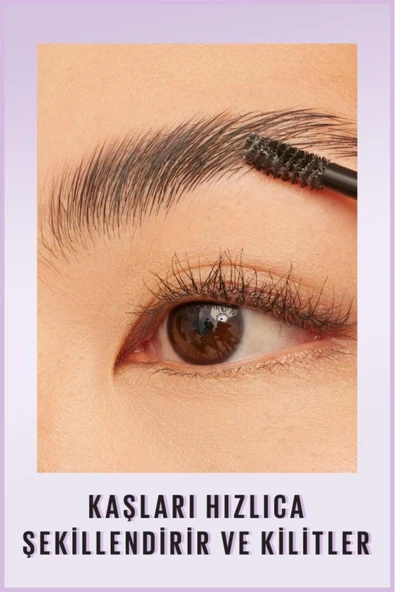 Maybelline New York Super Lock Brow Glue Kaş Sabitleyici Maskara Şeffaf - 6