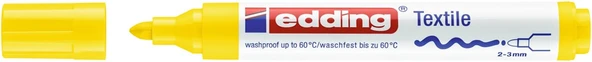 Edding T-Shırt Kalemi Yuvarlak Uçlu 2-3 MM Sarı 4500 - 2