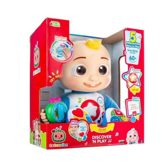 Giochi Preziosi Cocomelon Sesli Işıklı Peluş CCM47000 CMW0662 - 2