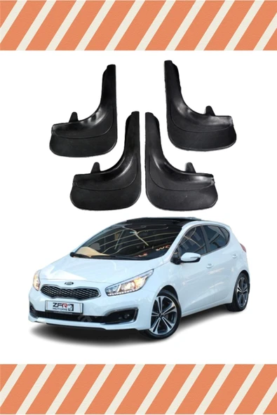 Heda Tex Kia Ceed 4'lü Tozluk Çamurluk Paçalık