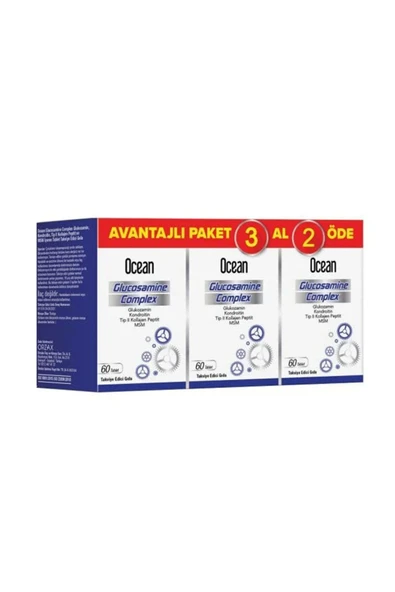 OCEAN Glucosamine Complex Avantajlı Paket 3 Al 2 Öde