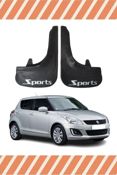 Heda Tex Mitsubishi Asx Uyumlu Sports Yazılı 2'li Tozluk Çamurluk Paçalık