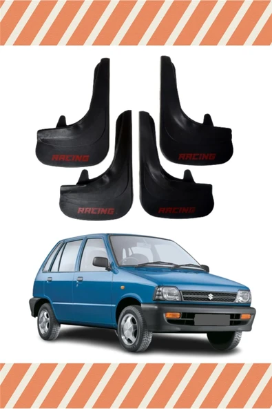 Heda Tex Suziki Maruti Uyumlu   Tuning Yazılı 4'lü Tozluk Çamurluk Paçalık