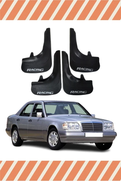 Heda Tex Mercedes 200e Racing Yazılı 4'lü Tozluk Çamurluk Paçalık